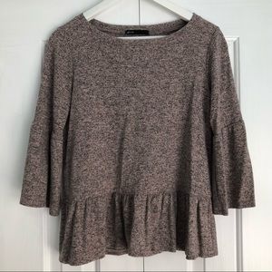 New 3/4 Length Sleeve Sweater Shirt